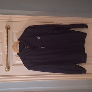 Mens 1/4 Zip Medium Blue Pullover New, but never worn cuz gift, no tags Vineyard